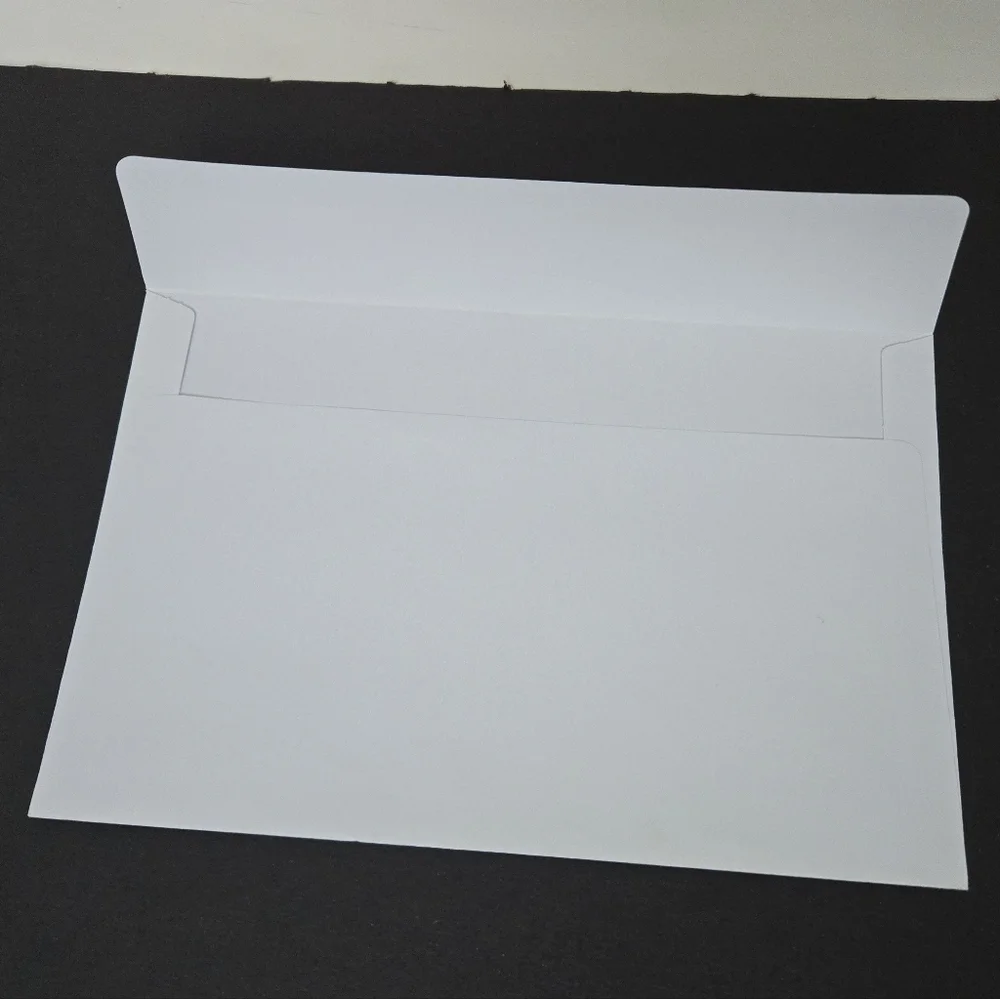 Blank Invitations And Envelopes